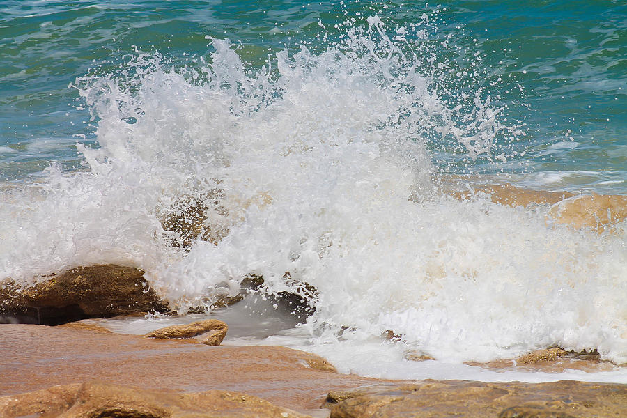Coquina Waves Photograph by Jessica Brown