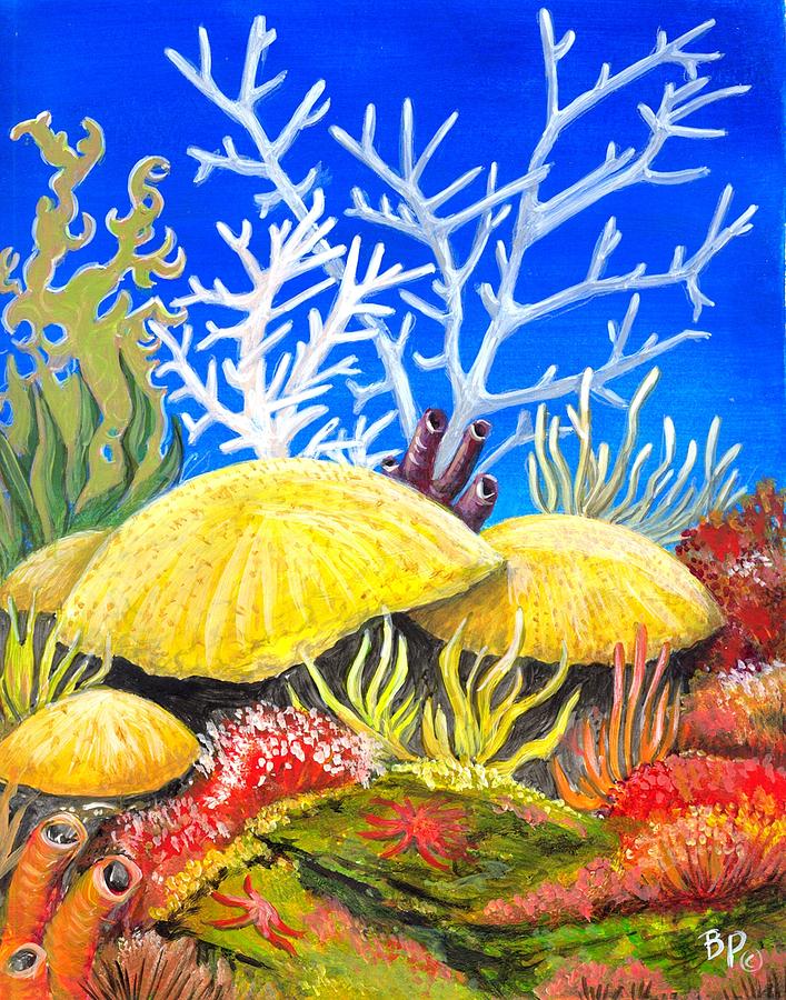 Coral Reef 2 Painting by Bob Patterson