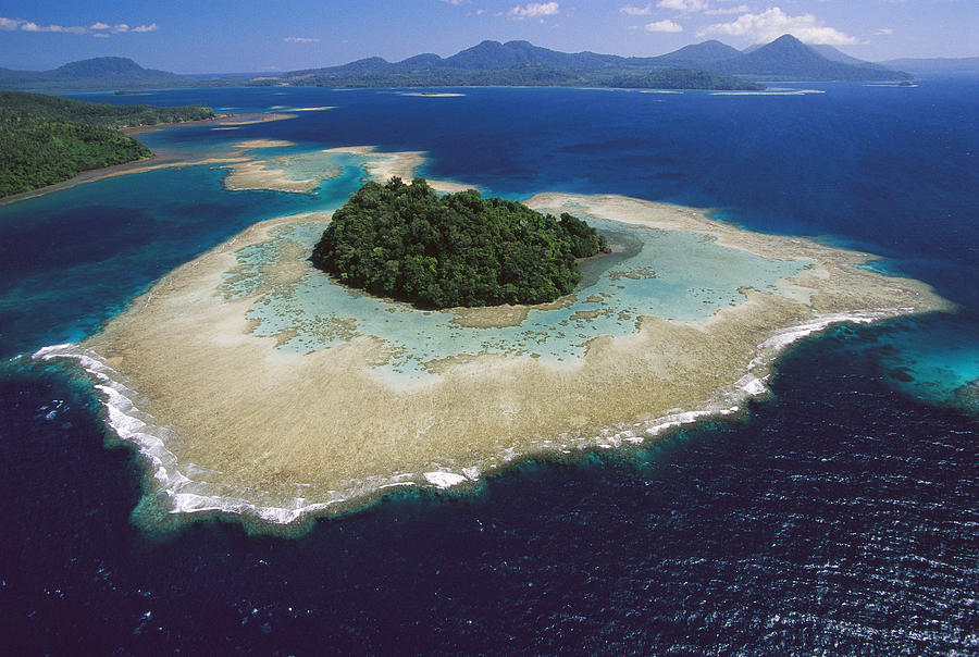 Coral Reefs And Islands Kimbe Bay Photograph by Ingrid Visser
