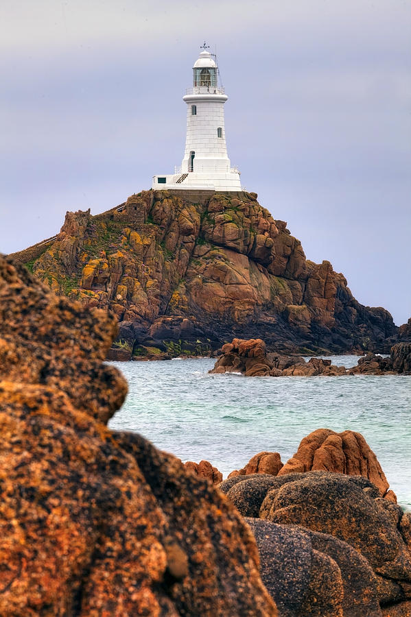 Corbiere Lighthouse - Jersey Photograph by Joana Kruse