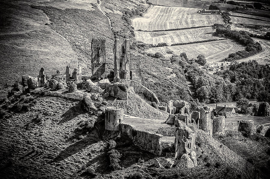 Corfe Castle Photograph by Mark Llewellyn