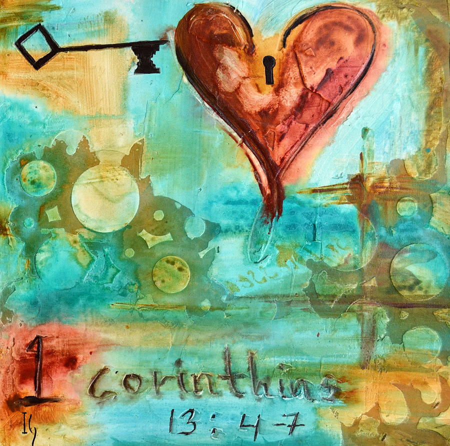 1 Corinthians 13 Painting by Ivan Guaderrama