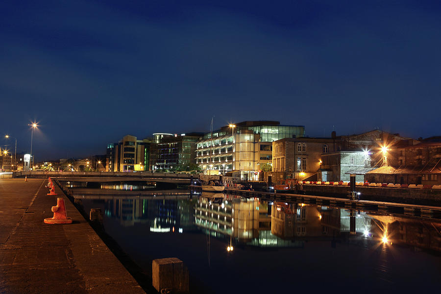Cork City At Night Photograph by Dori Oconnell