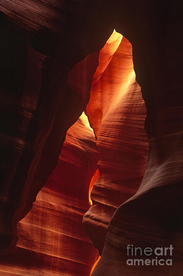 Corkscrew Or Upper Antelope Slot Canyon Arizona Photograph by Dave Welling