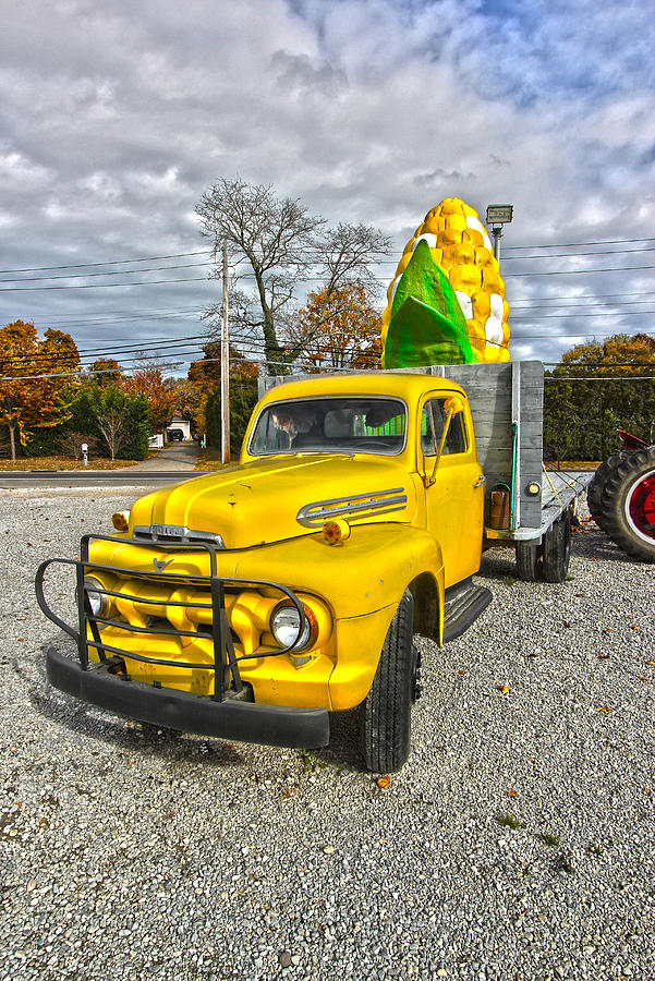 Corn Farm Truck Photograph by Robert Seifert