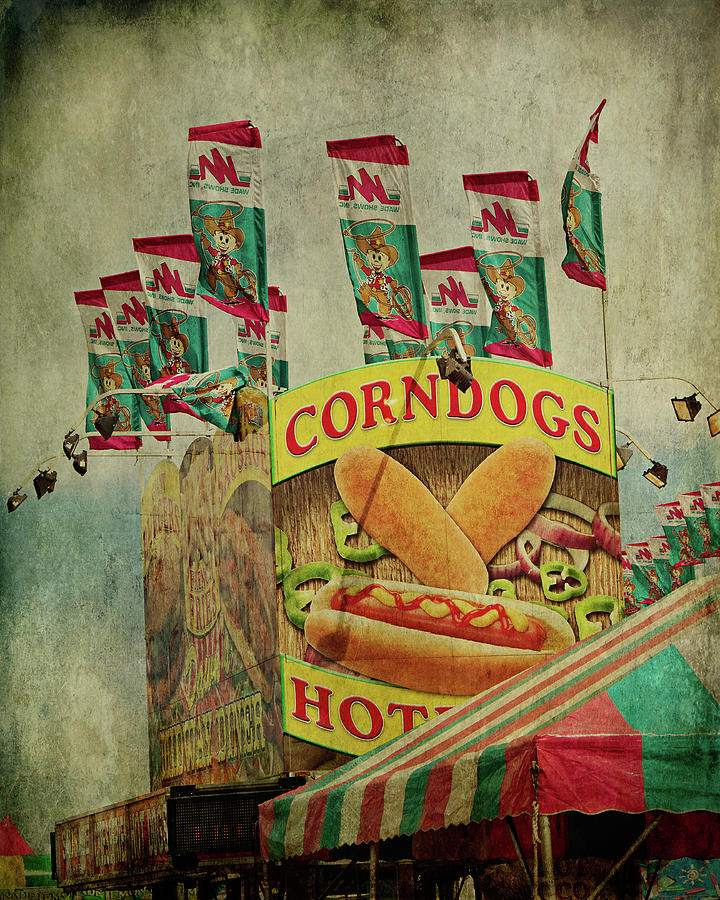 Corndogs Digital Art by Lana Trussell