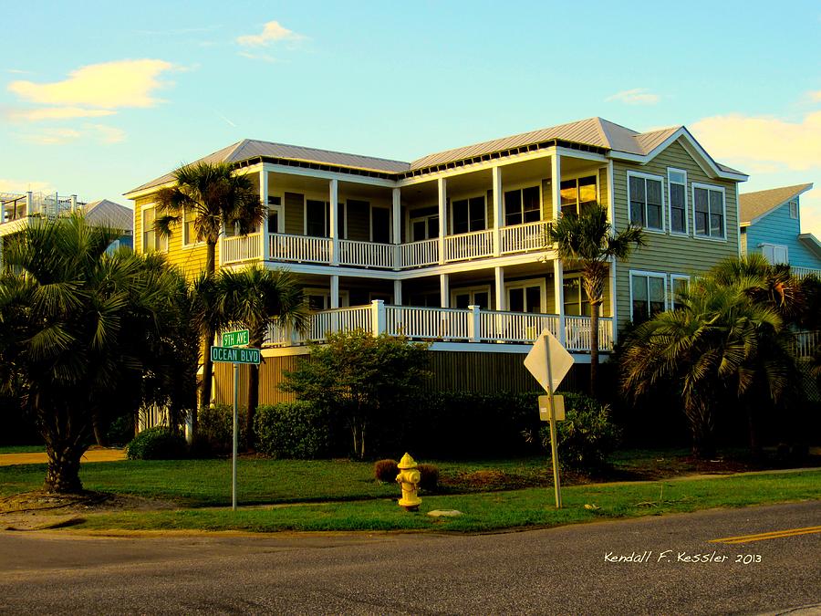 Corner Beauty at Isle of Palms Photograph by Kendall Kessler