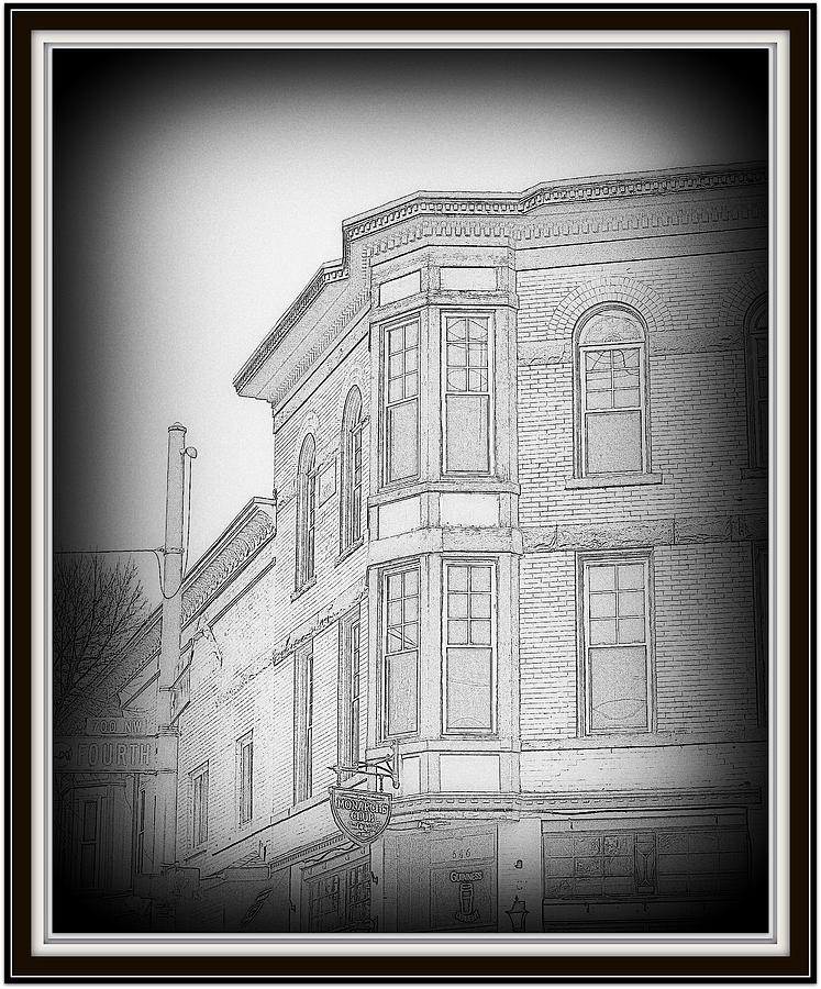 Architecture Photograph - Corner Of Fourth And Stocking Old West Side Architecture by Rosemarie E Seppala