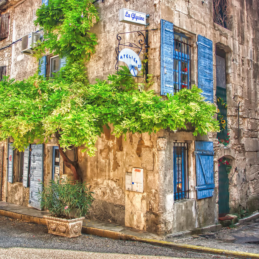 Corner of Provence Photograph by Joan Herwig