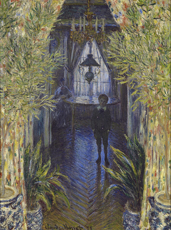 Corner of the Apartment Painting by Claude Monet