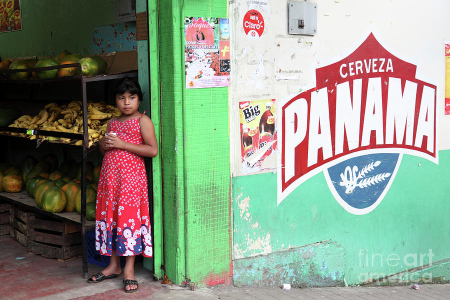 Corner Shop Panama Photograph by James Brunker