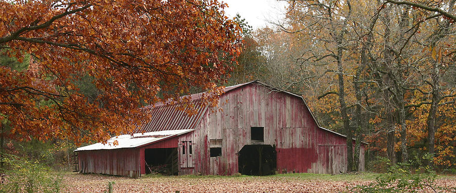 Cornersville Barn Panorama Photograph by Robert Camp