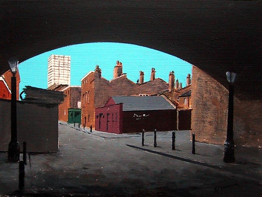 Cornwall Road London Painting by Tony Gunning - Pixels