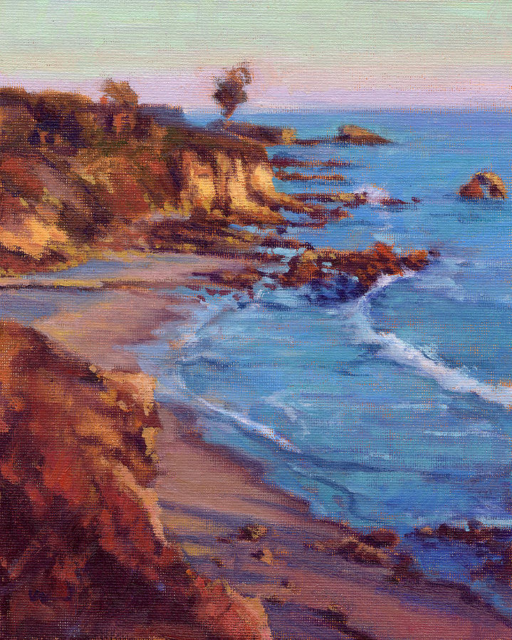 Corona del Mar Painting by Konnie Kim