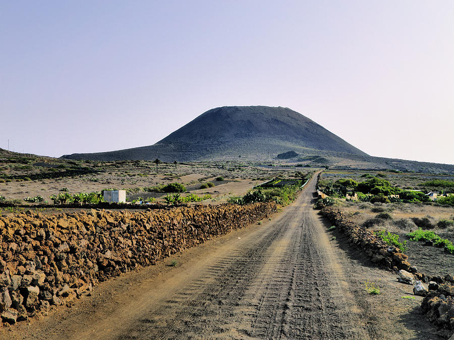 Corona Volcano On Lanzarote  Photograph by Karol Kozlowski