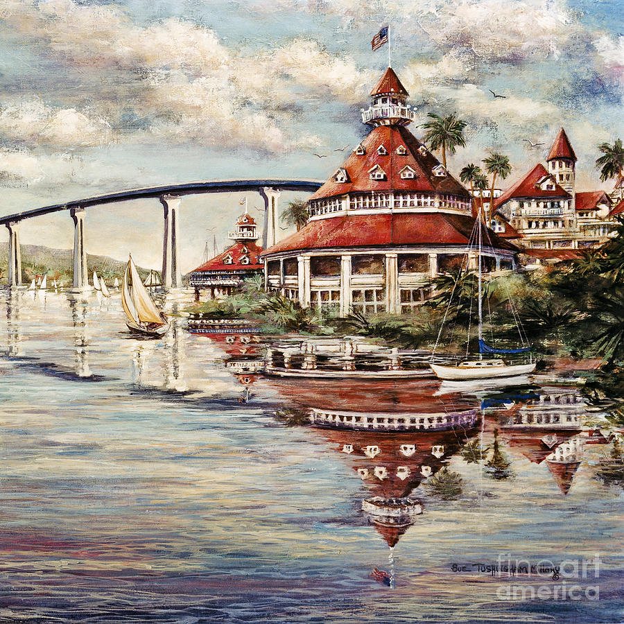 Coronado Centennial Painting by Glenn McNary