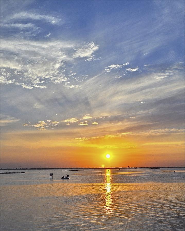 Corpus Christi Sunset Photograph by Kristina Deane