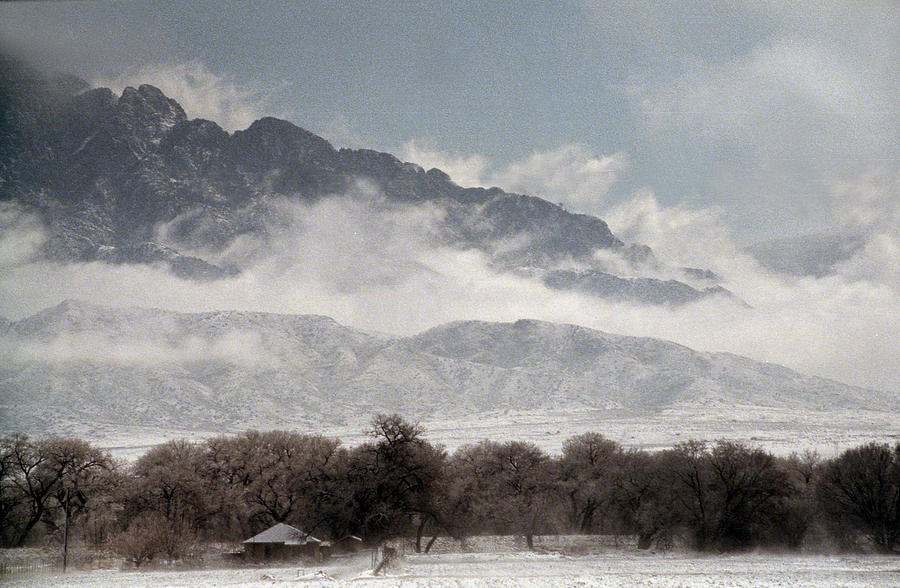 Corrales Snow Photograph by Wood Fine Art America