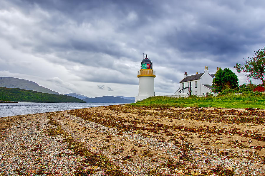 Corran Lighthouse Loch Linnhe Photograph by Chris Thaxter