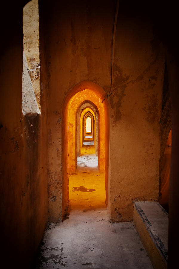 Corridor in the Real Alcazar of Seville Photograph by Artur Bogacki