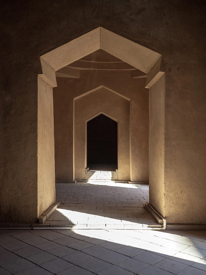 Corridor Inside Islamic Mosque Photograph by Matteo Colombo