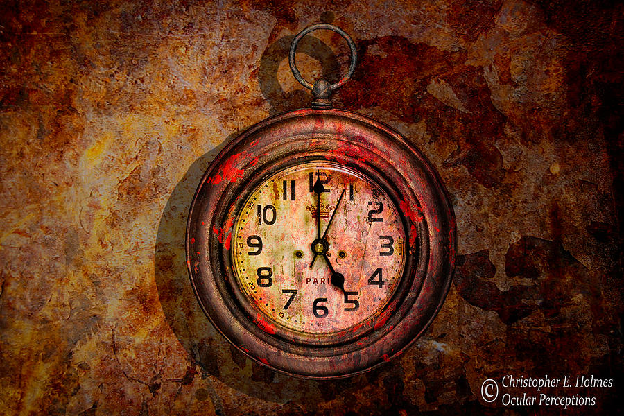 Corroded Time Photograph by Christopher Holmes