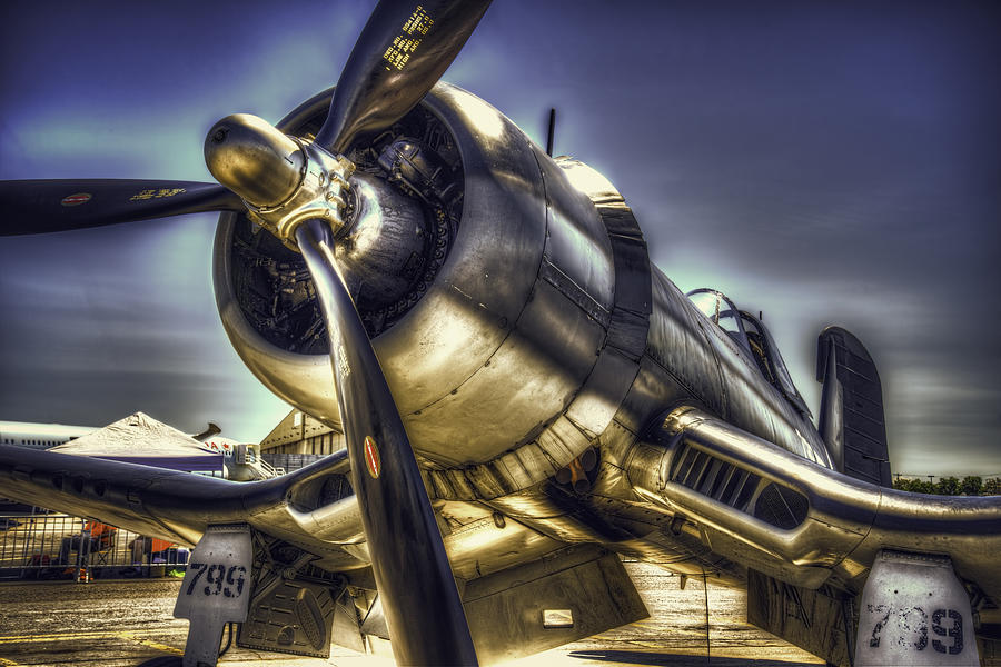 Corsair Airplane Photograph by Spencer McDonald