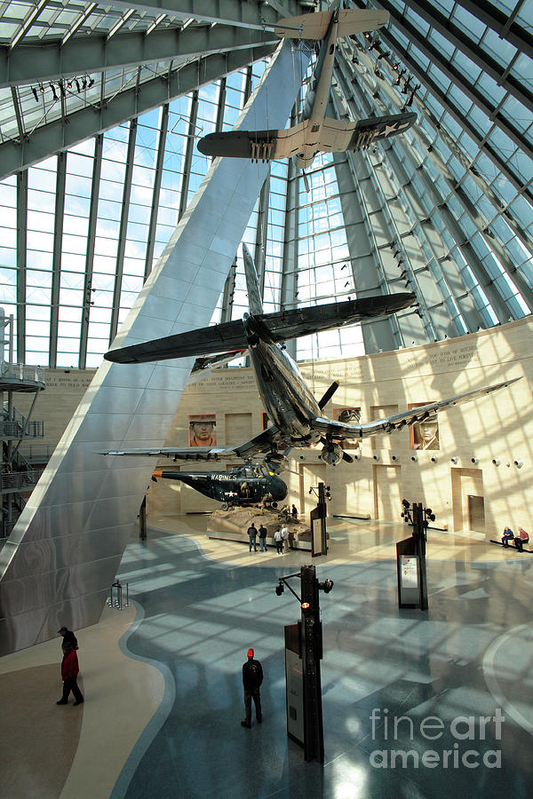 Corsairs Fly Again at the Marine Corps Museum Photograph by William Kuta