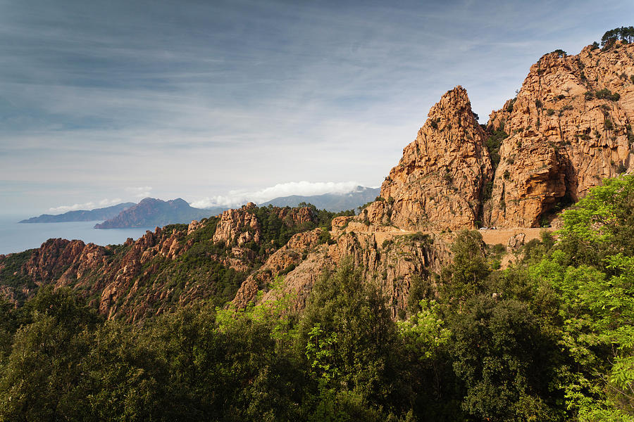 Corse-du-sud, Corsica, Landscape Photograph by Walter Bibikow