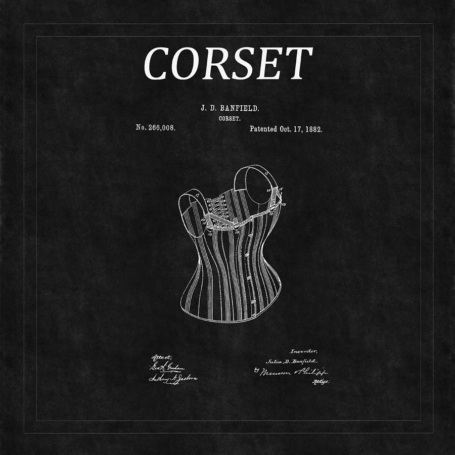 Corset Patent 5 Photograph by Andrew Fare