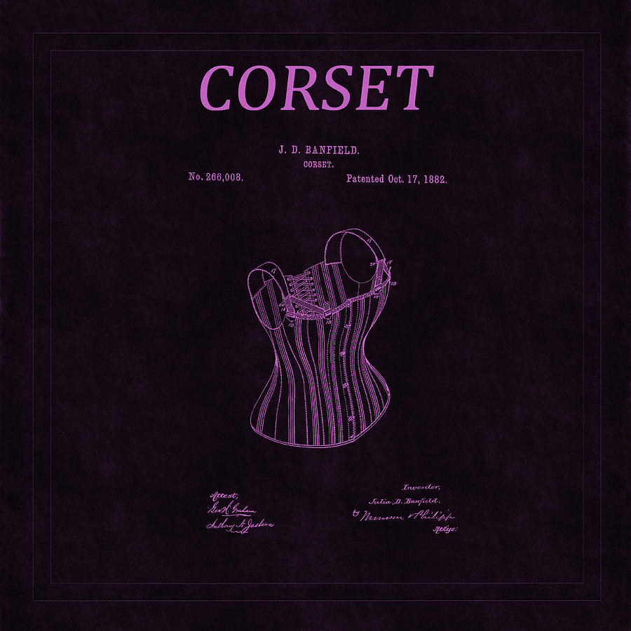 Corset Patent 6 Photograph by Andrew Fare