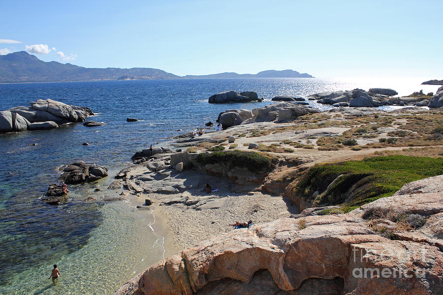 Corsican Coast Photograph by Julia Gavin