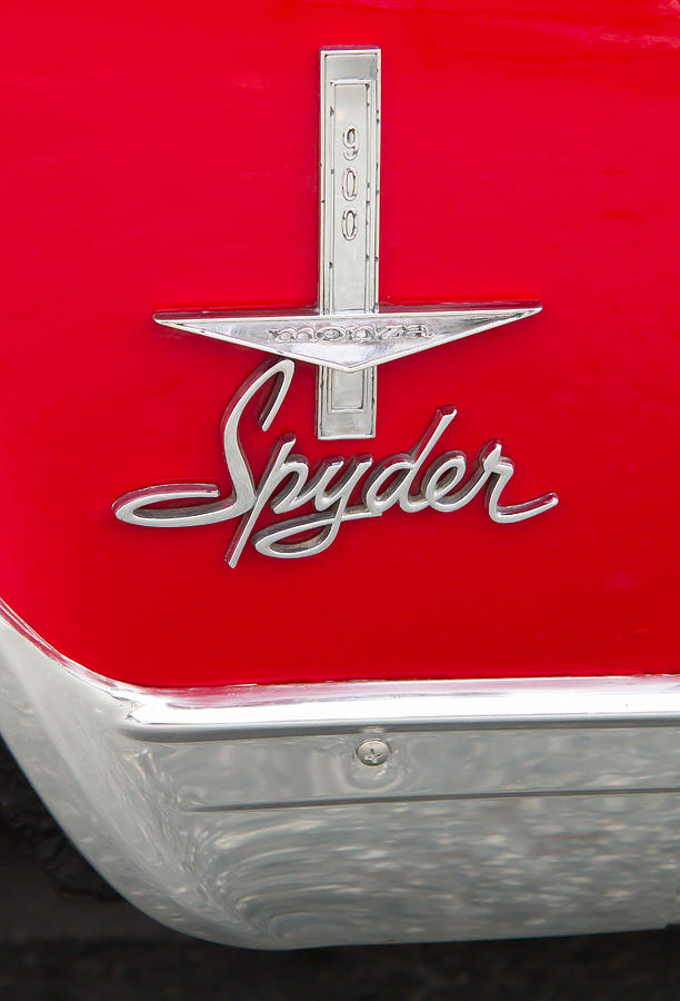 Corvair Spyder Fender Emblem Photograph by Roger Mullenhour