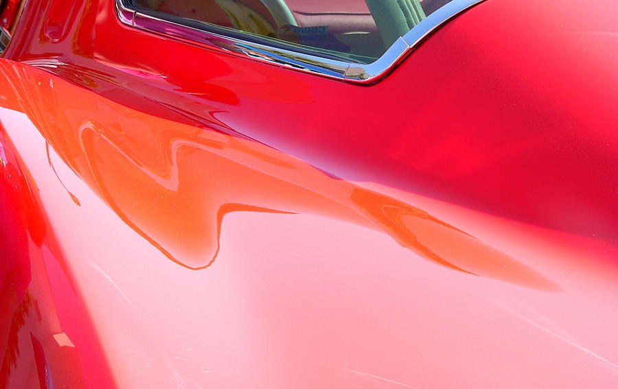Corvette Beautiful Art Lines Photograph by Jeff Lowe