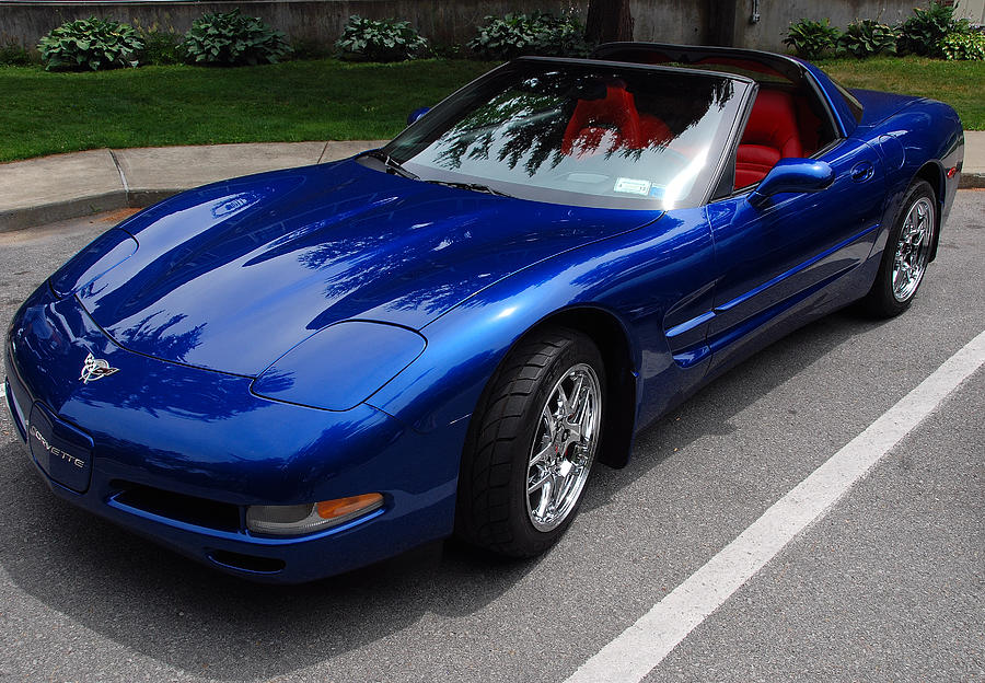 Car Photograph - Corvette by Chevrolet at Fifty by John Schneider