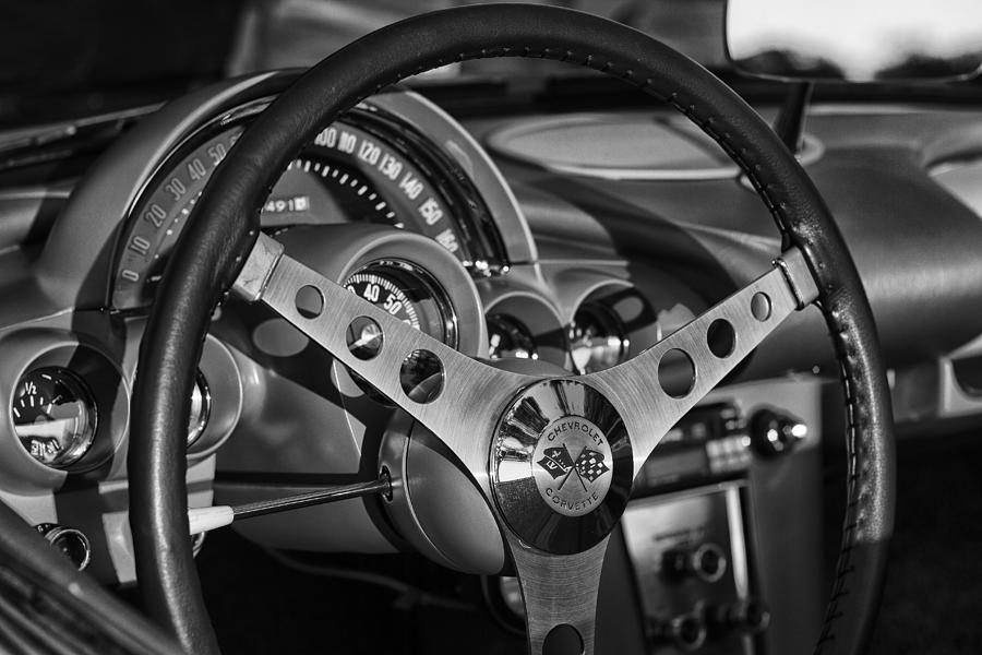 Corvette Cockpit Photograph by Debby Richards