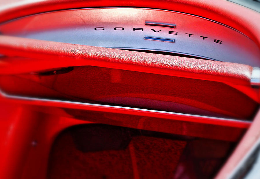 Corvette Dash - Mike Hope Photograph by Michael Hope