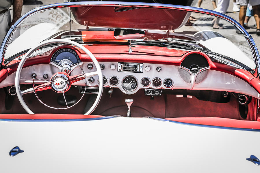 Corvette Interior Photograph by Chris Smith