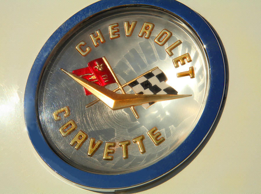 Corvette Logo Photograph by Mike Flynn