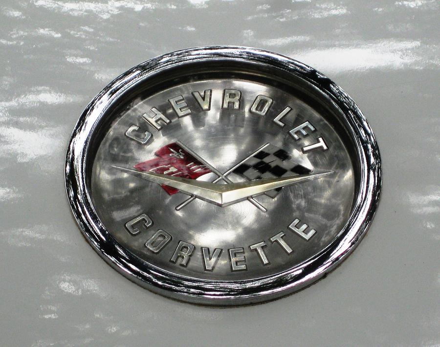 Corvette logo Photograph by Robert Margetts