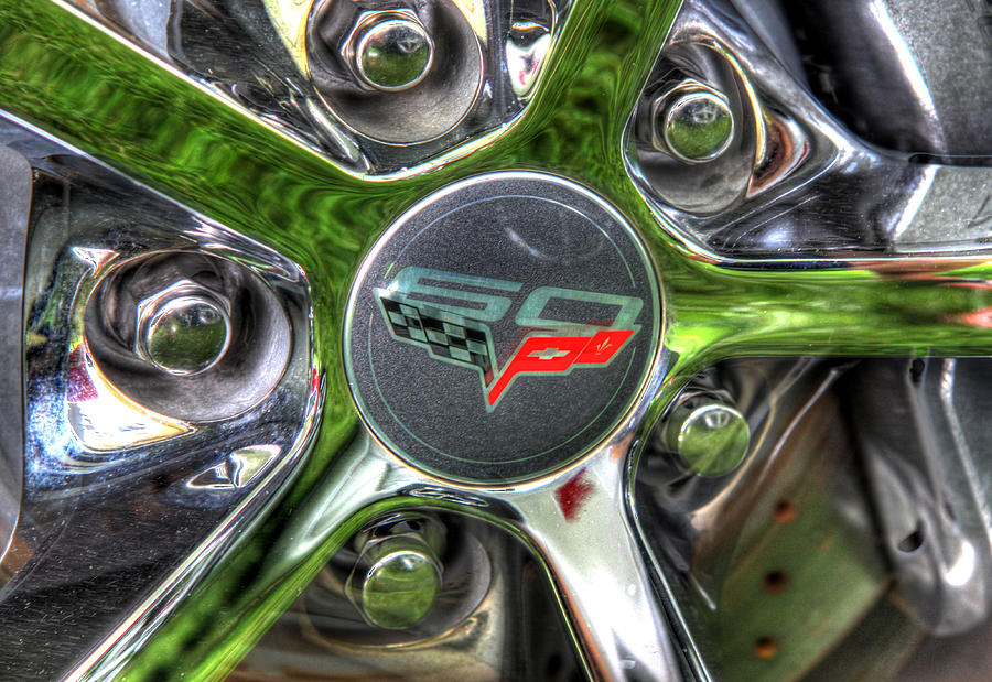 Corvette Wheel Photograph