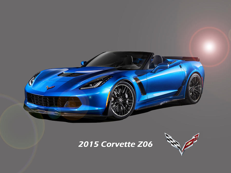 Corvette Z06 Convertible Digital Art by Gregory Murray