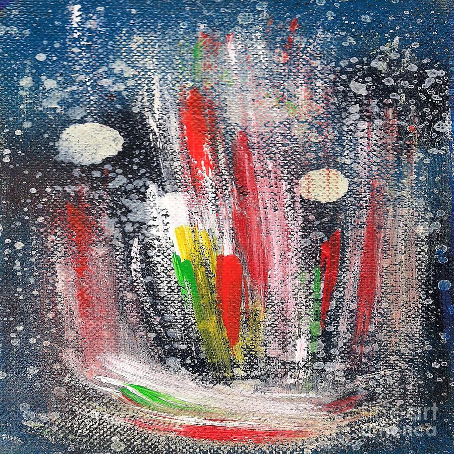 Cosmic blue 67 Painting by Eliso Ignacio Silva Cosmic blue 67 Painting by Eliso Ignacio Silva