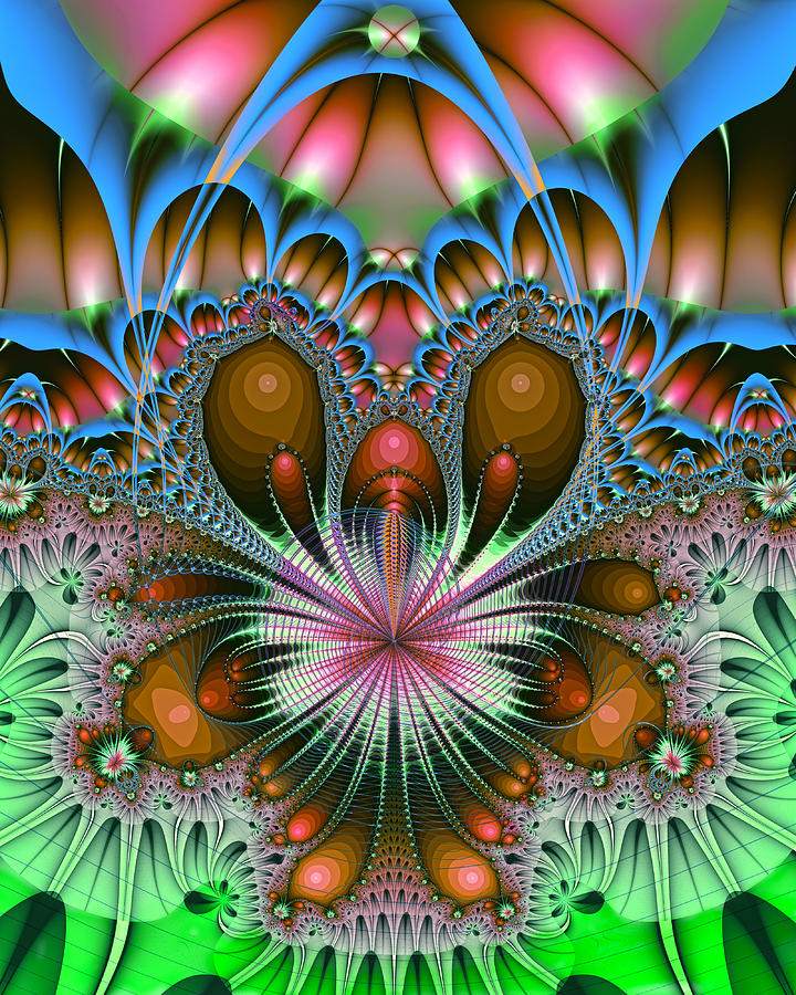 Cosmic Butterfly Digital Art by Mary Almond