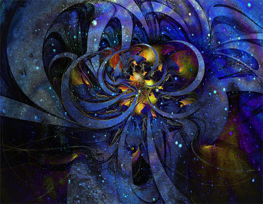 Cosmic Cluster Digital Art by Amanda Moore