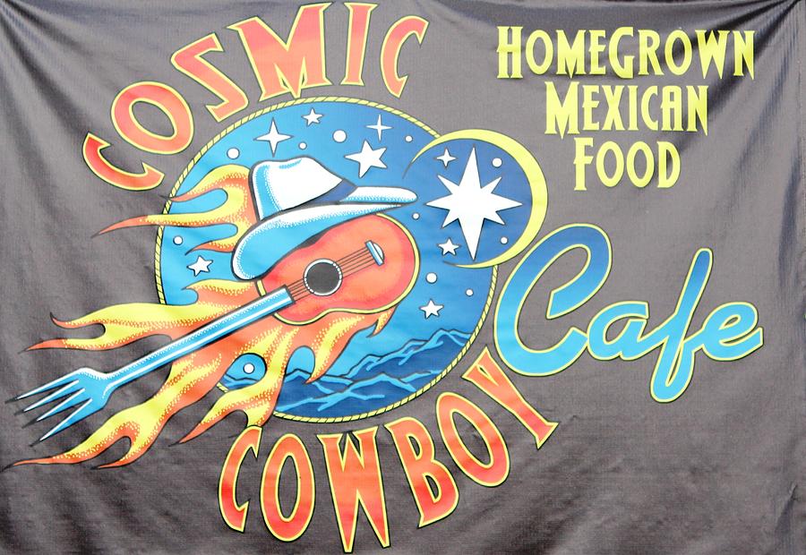 Cosmic Cowboy Cafe Photograph by Steven Parker