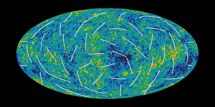 Cosmic Microwave Background Photograph by Wmap Science Team, Nasa 