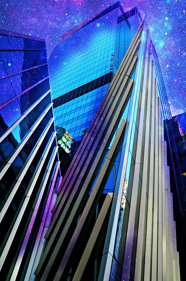 Cosmic New York City Photograph by Diana Angstadt