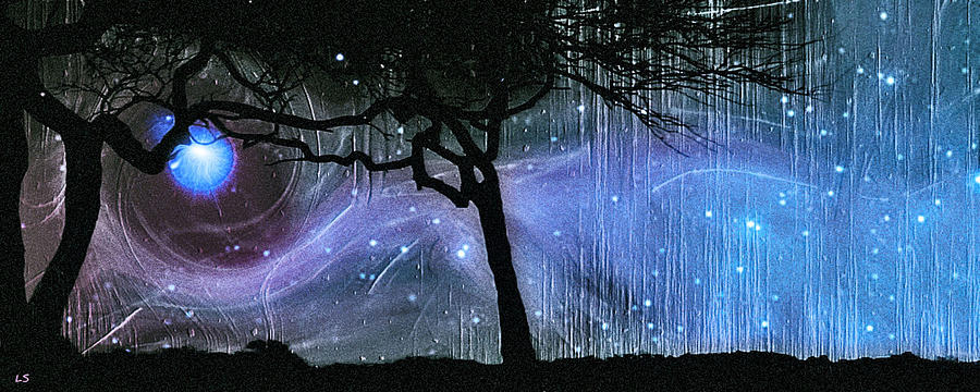 Cosmic Night Photograph by Linda Sannuti