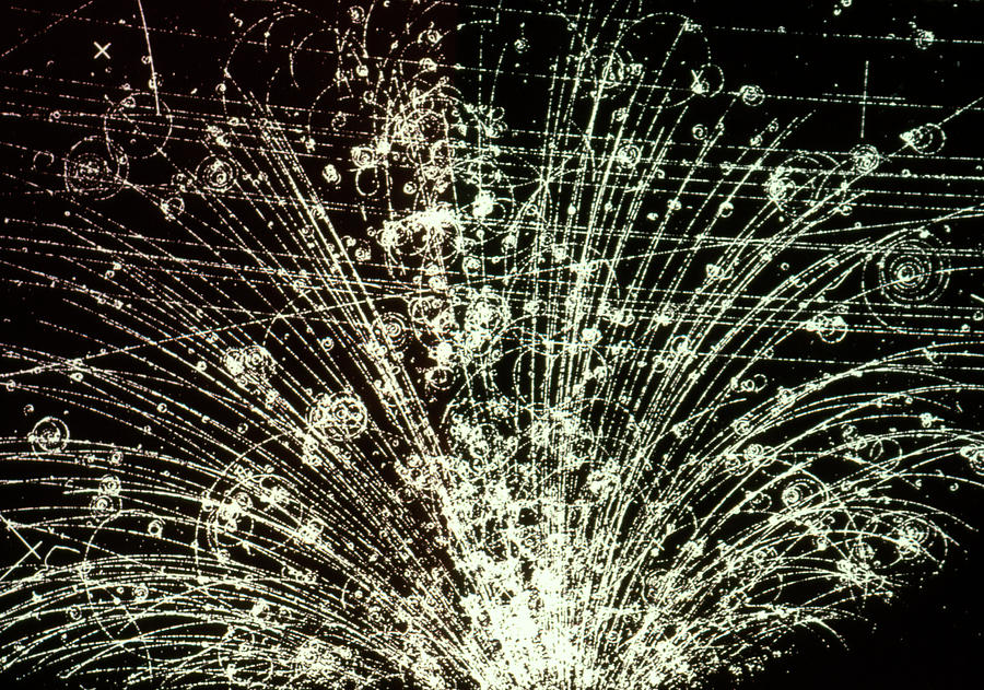 Cosmic Ray Collision Photograph by Cern/science Photo Library